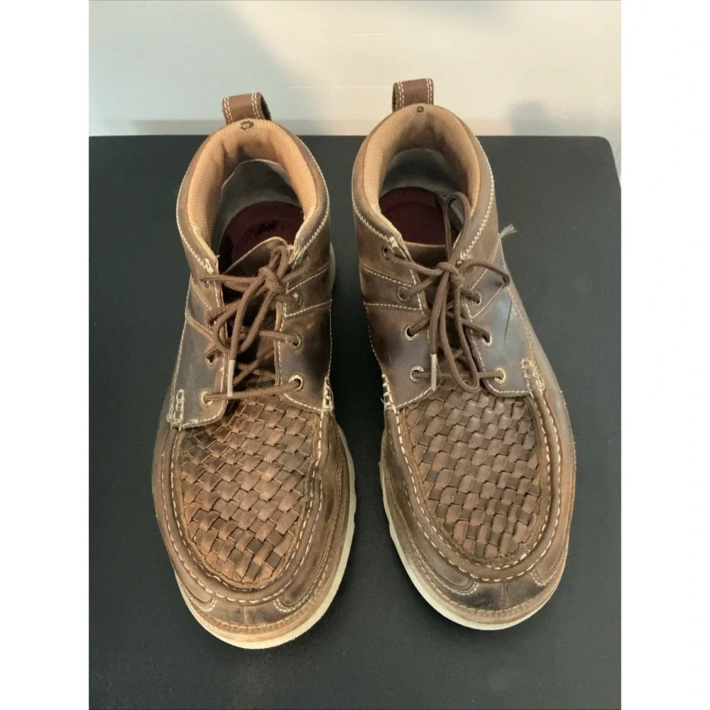 Mens Twisted X Chukka MCA0032 Lace‎ Up Boots 9M